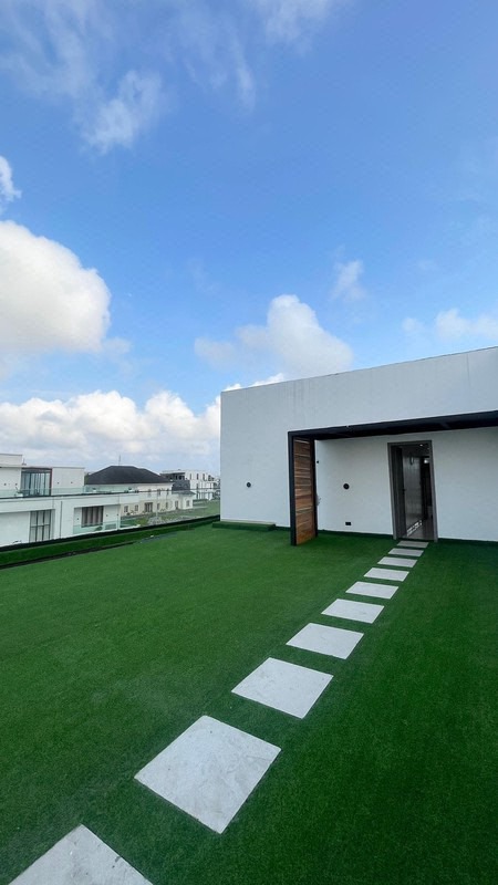 SHARP, LUXURY STYLED, 5BDR  SEMI DETACHED DUPLEX  + ELEVATOR + CINEMA + BQ + POOL IN A  SECURE,  FLOOD FREE, AND TOP NOTCH ESTATE AT IKATE - LEKKI - L photo 18