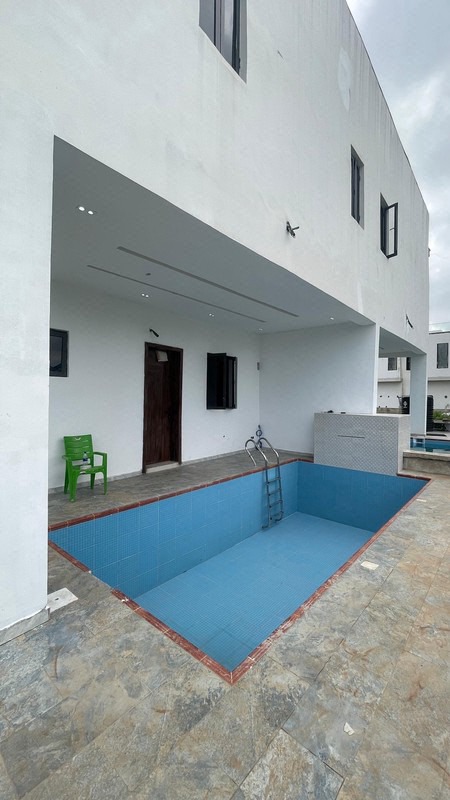 SHARP, LUXURY STYLED, 5BDR  SEMI DETACHED DUPLEX  + ELEVATOR + CINEMA + BQ + POOL IN A  SECURE,  FLOOD FREE, AND TOP NOTCH ESTATE AT IKATE - LEKKI - L photo 19