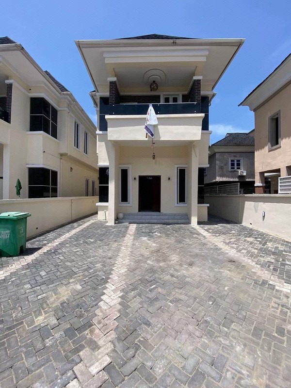 5 bedroom fully detached duplex in osapa london lekki lagos